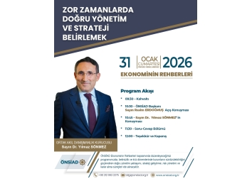 ÖNSİAD EKONOMİNİN REHBERLERİ