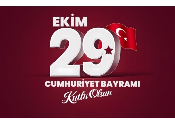Cumhuriyetimizin 102. Yılı Kutlu Olsun