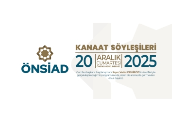 Kanaat Söyleşileri; Türkiye'nin Yüzyılı Vizyonu