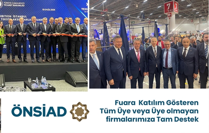 ÖNSİAD’dan Fuar Katılımlarına Destek