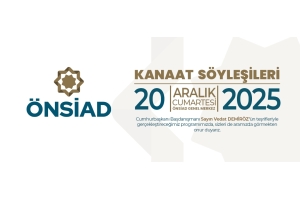 Kanaat Söyleşileri; Türkiye'nin Yüzyılı Vizyonu