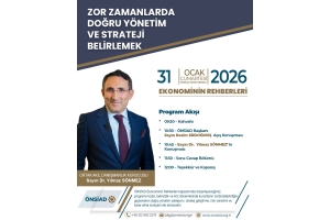 ÖNSİAD EKONOMİNİN REHBERLERİ