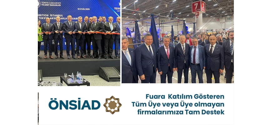 ÖNSİAD’dan Fuar Katılımlarına Destek
